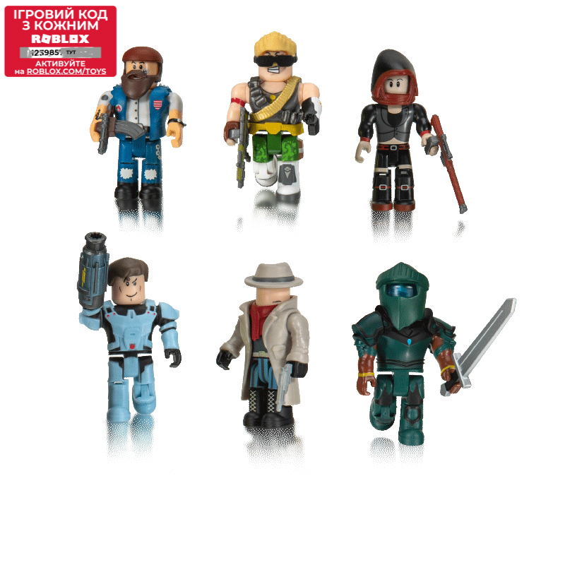 

Игровая коллекционная фигурка Jazwares Roblox Multipack Q-Clash W7 (ROB0307)