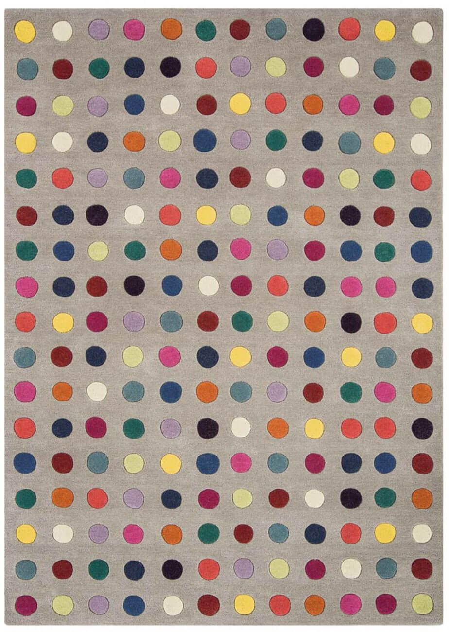

Ковер Funk Spotty Multi 70х300 см Серый