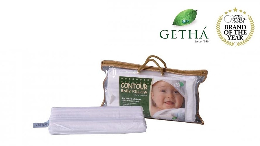 

Подушка детская Getha Baby Contour из натурального латекса 39х22х3/5см