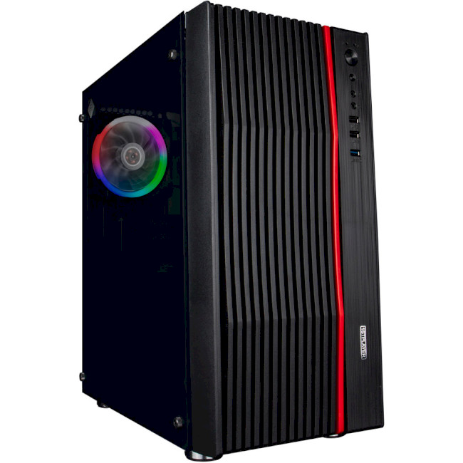 

Корпус 1stPlayer F5-R1 Color LED Black без БП