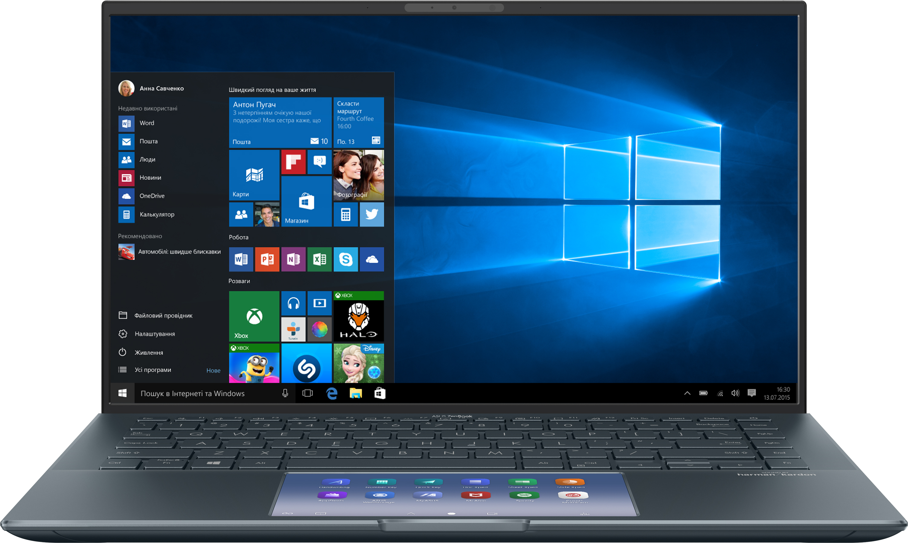 

Ноутбук ASUS ZenBook 14 UX435EG(WO AMP)-K9348R (90NB0SI1-M009L0) Pine Grey