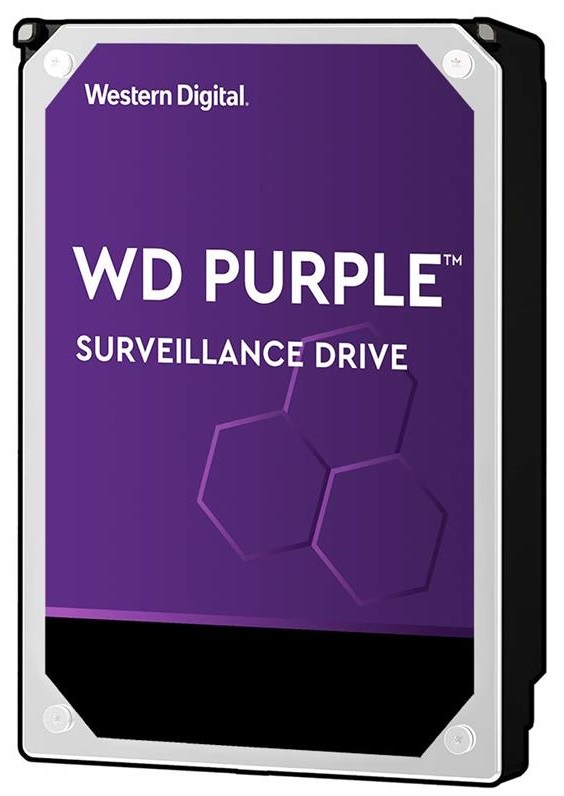 

Жесткий диск WD 3.5" SATA 3.0 1TB 5400 64MB Purple Surveillance (WD10PURZ)