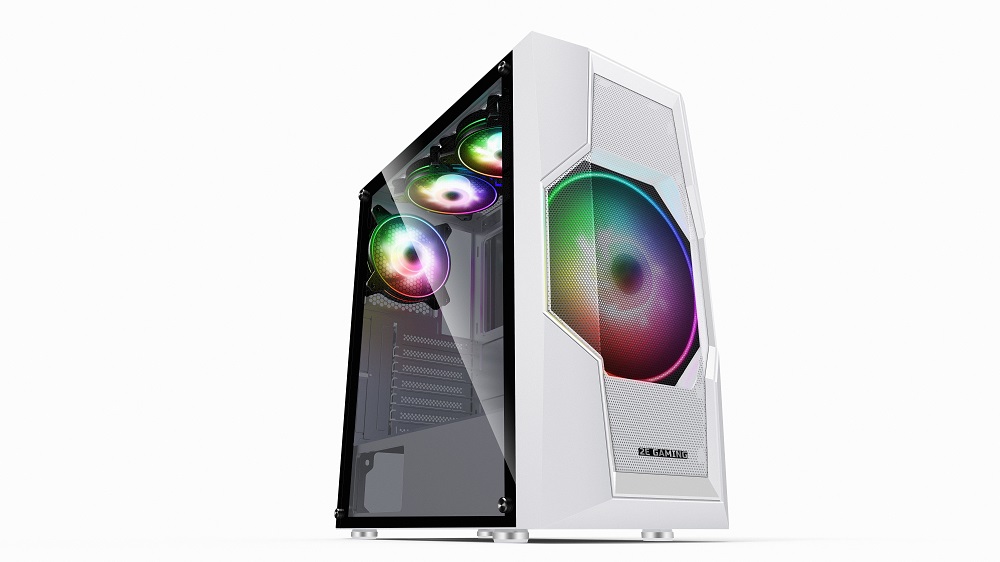 

Корпус 2E GAMING TURBO (G2057W) MidT, 2xUSB2.0,1xUSB3.0, 1x200+3x120ARGB, стекло (бок.пан.),без БП,белый (2E-G2057W)