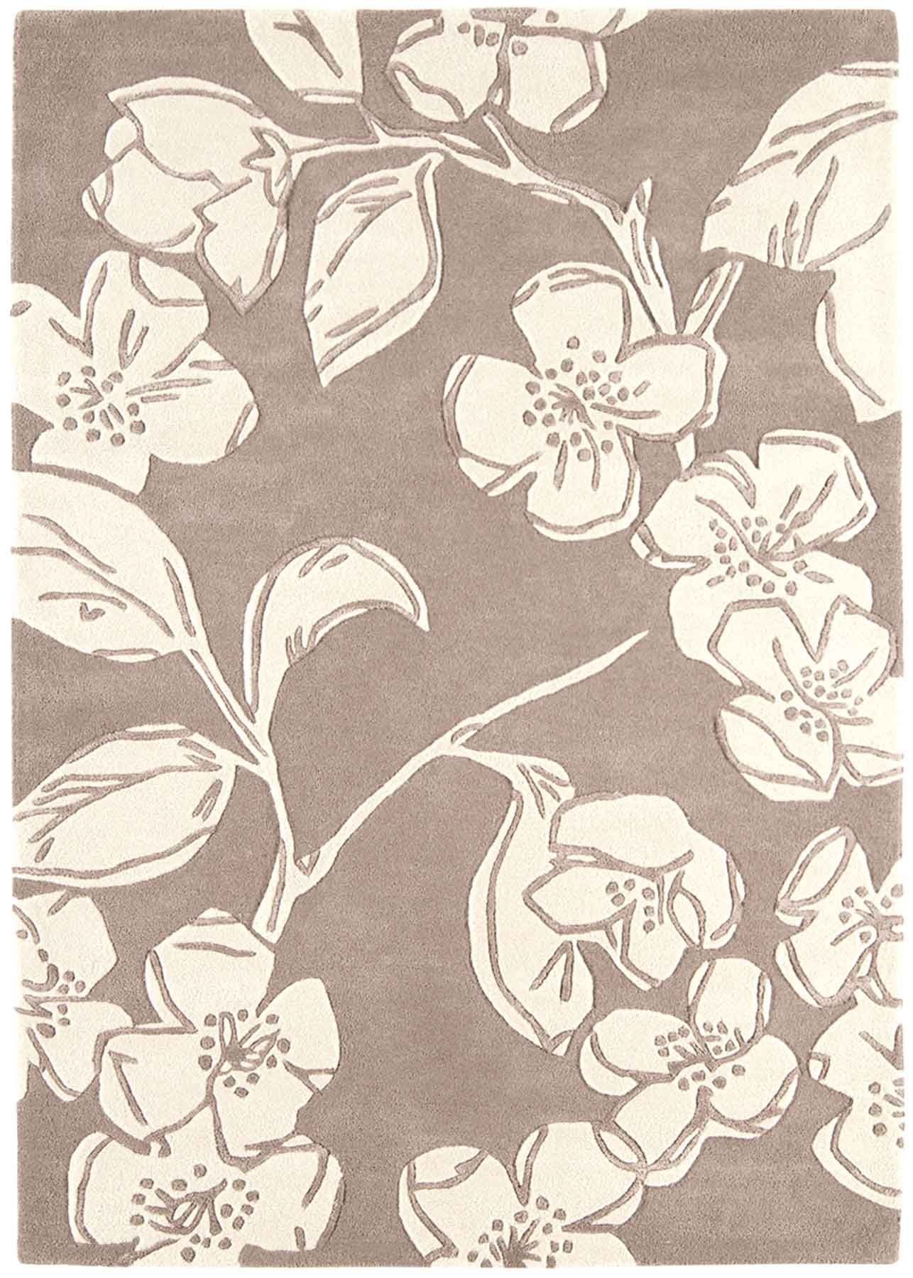 

Ковер Matrix MAX14 Devore Taupe Floral 160х230 см Коричневый