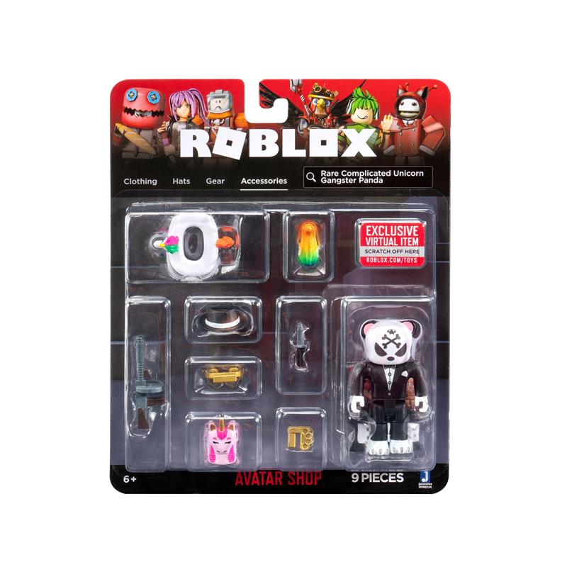 

Игровая коллекционная фигурка Jazwares Roblox Avatar Shop Rare Complicated Unicorn Gangster Panda (ROB0354)