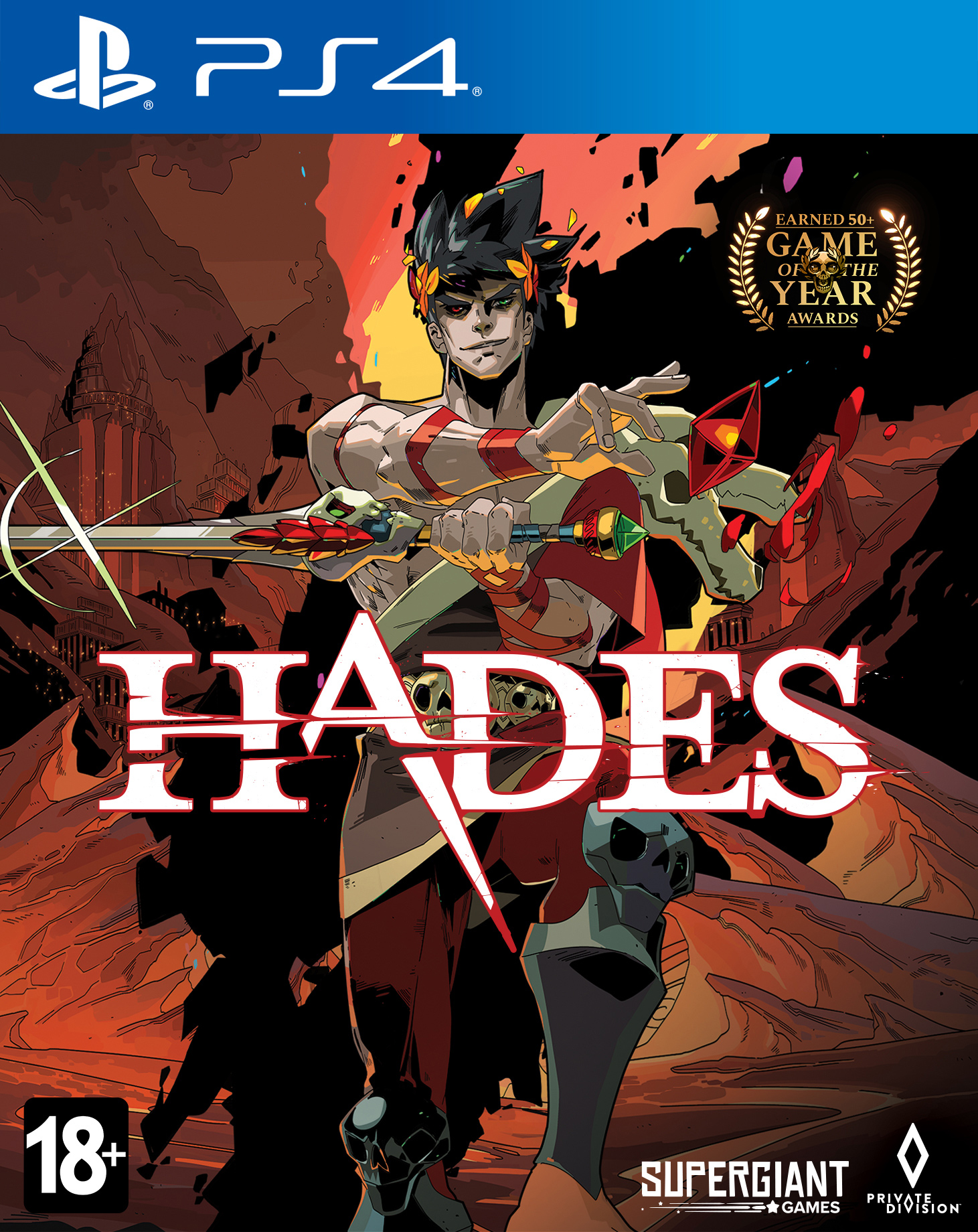 

Игра PS4 Hades Blu-Ray диск (5026555429139)