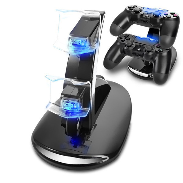 

Зарядка для 2 джойстиков PS4/PS4 Pro Dual USb Charging Stand