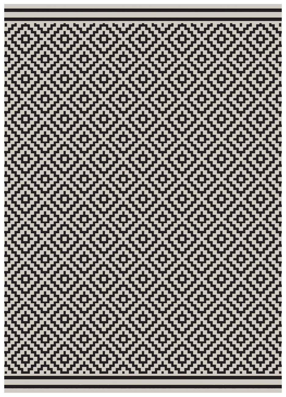 

Ковер Patio PAT12 Diamond 120х170 см серый