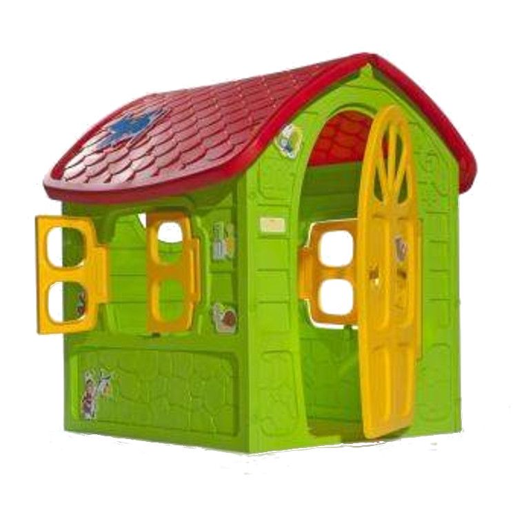 

Домик игровой Mochtoys Dorex Зеленый/Красный