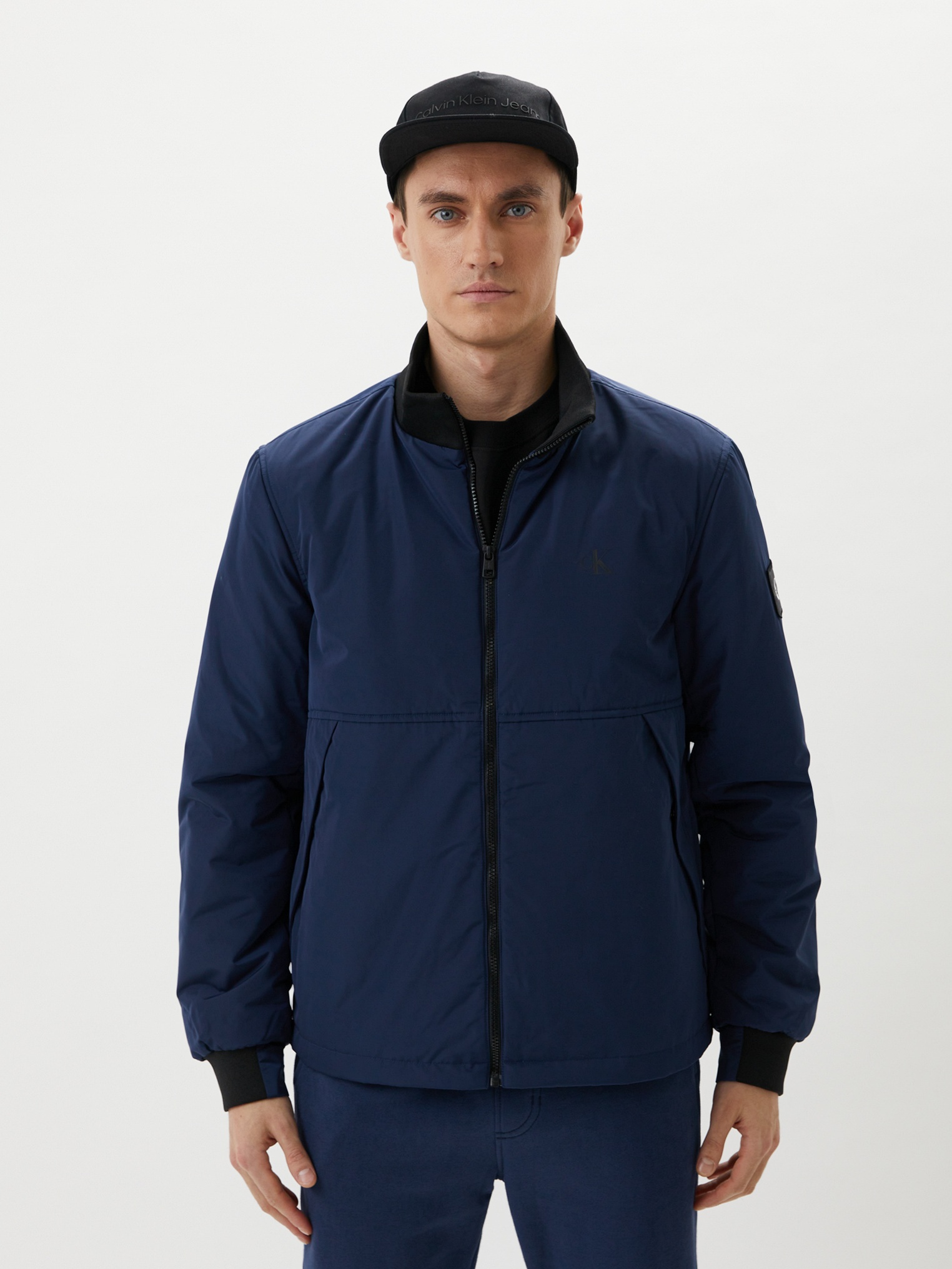 

Куртка Calvin Klein Jeans Lightweight Padded Harrington J30J319884-CBK XXL BLACK IRIS