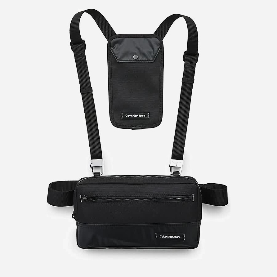 

Сумка мужская Calvin Klein Jeans Industrial Nylon Conv Chest Ba K50K508199-BDS Black