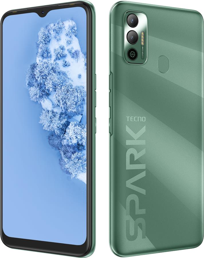 

Смартфон TECNO Spark 7 (KF6n) 4/64Gb NFC Dual SIM Spruce Green