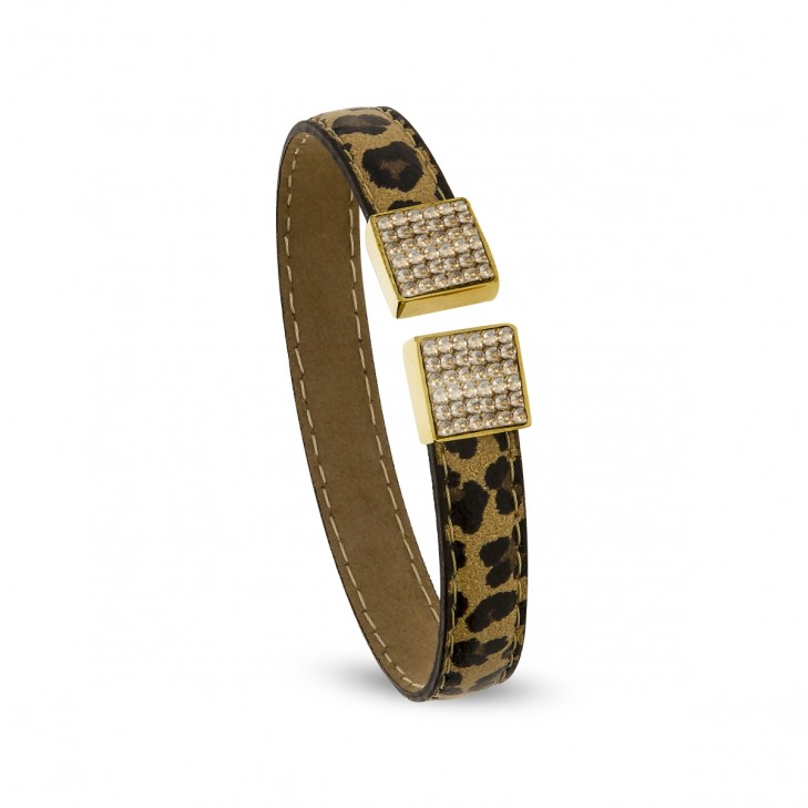 

Серебряный браслет SPARK Bangle со Swarovski модели BLEFM6LEO