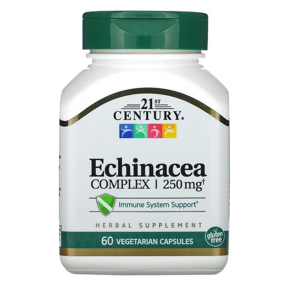 

Эхинацея комплекс 21st Century Echinacea Complex 250 mg 60 капсул