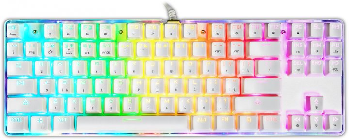 

Клавиатура Motospeed K87S Outemu (mtk87smb) White USB