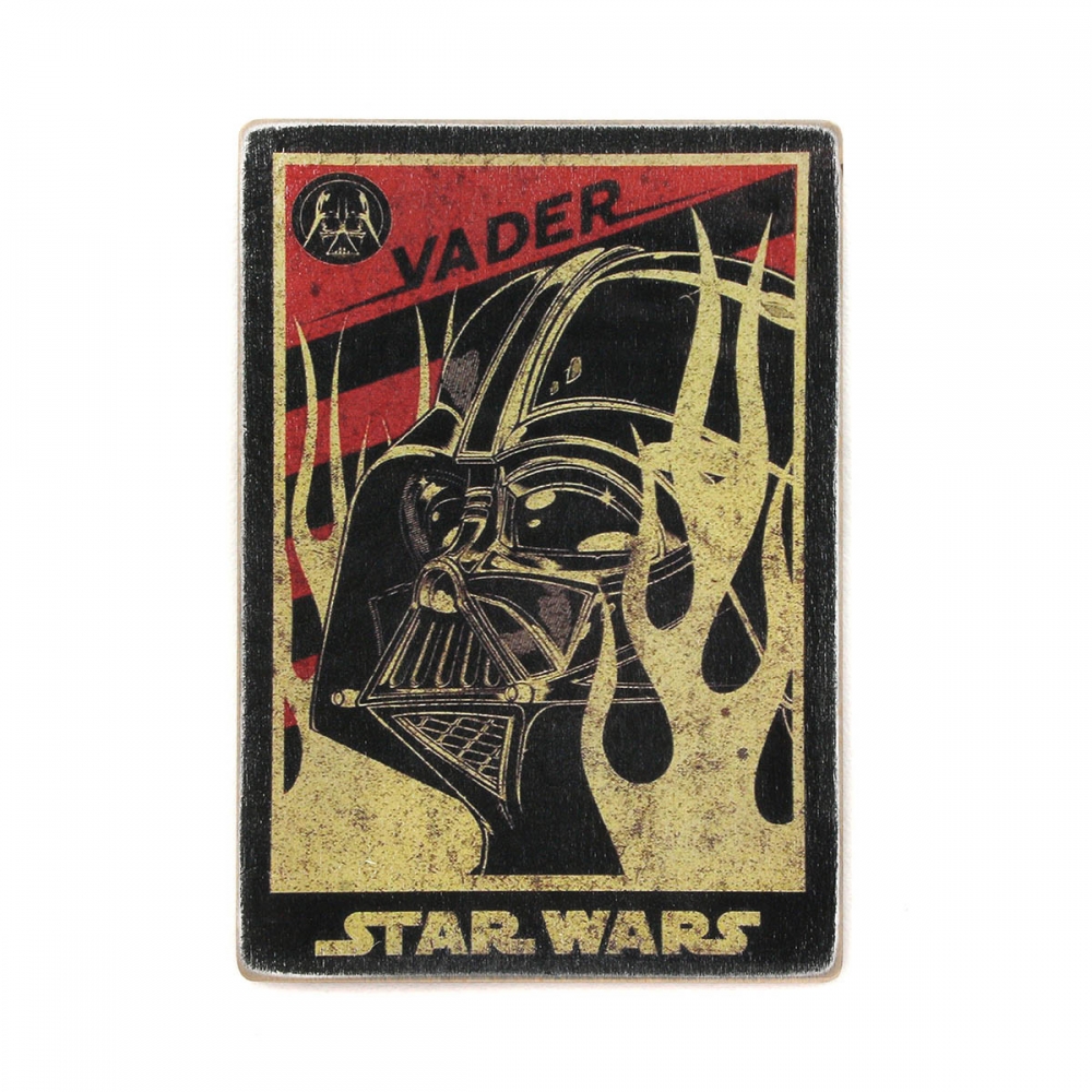 

Деревянный постер Фильмы и сериалы Star Wars. Звёздные войны. Вейдер. Арт А1