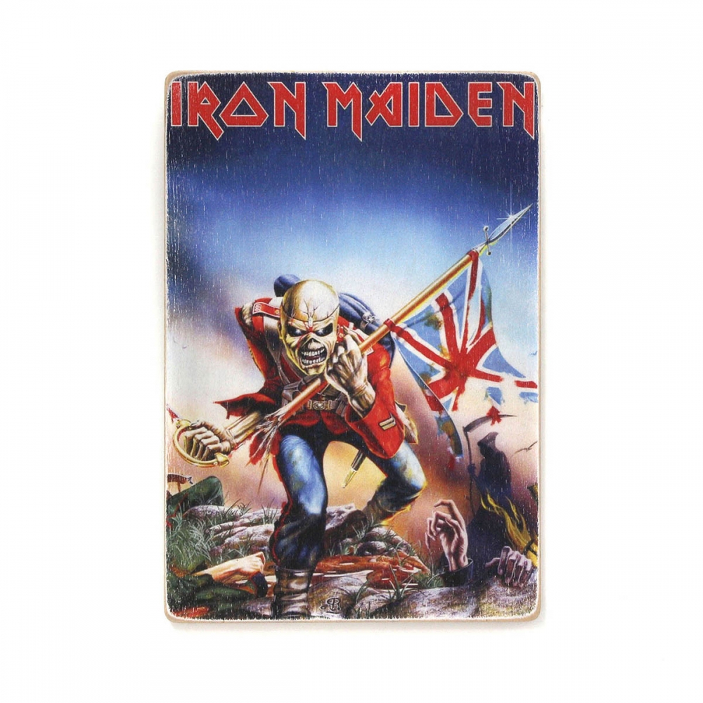 

Деревянный постер Музыка Iron Maiden. Айрон Мэйден. Трупер А2