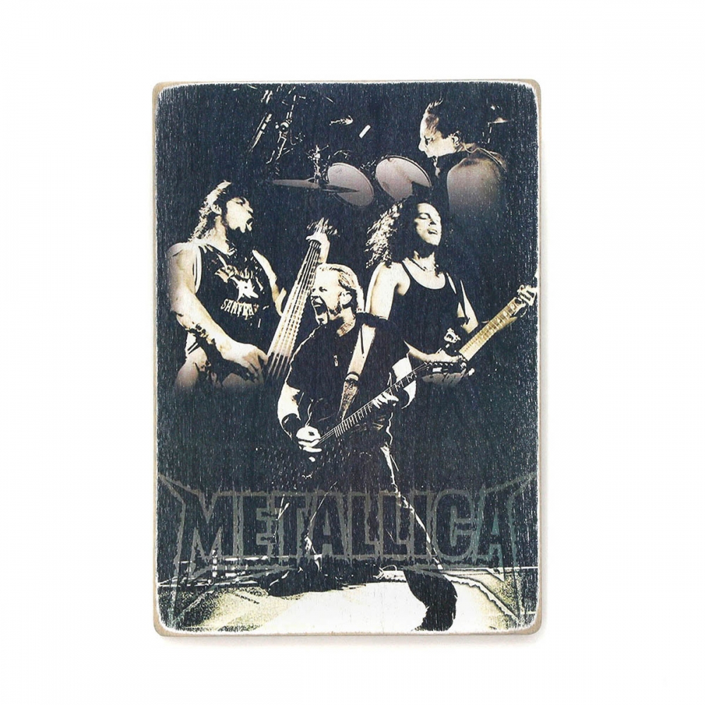 

Деревянный постер Музыка Metallica. Металлика. Состав. Арт А2