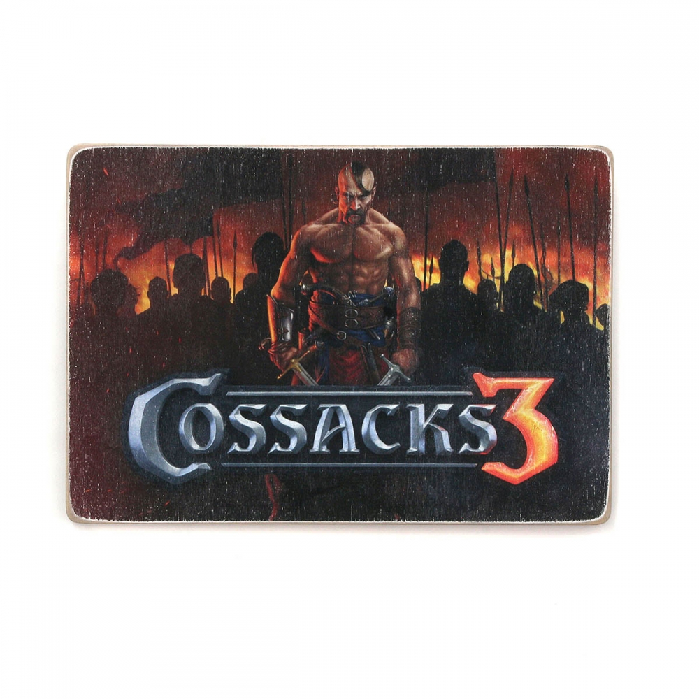 

Деревянный постер Видеоигры Cossacks 3. Казаки 3 А2