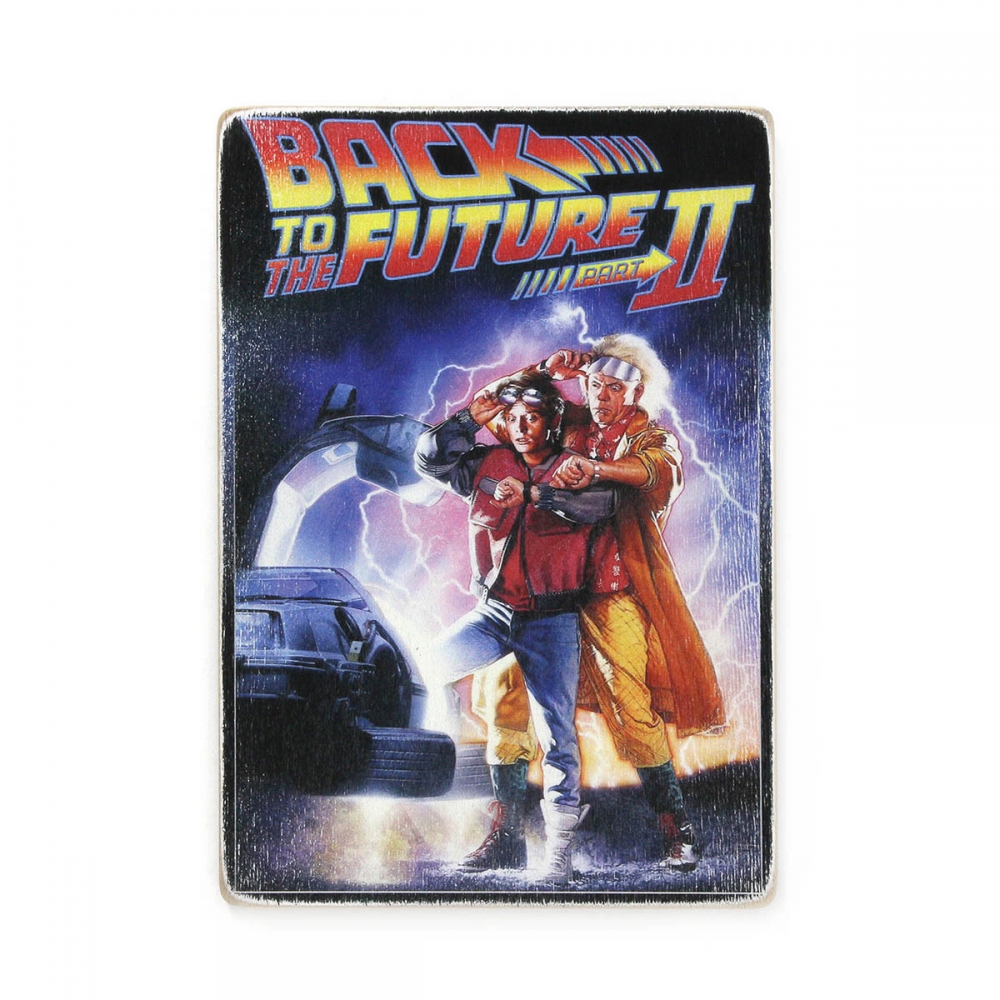 

Деревянный постер Фильмы и сериалы Back to the Future Part 2. Назад в будущее 2. Марти и Эммет А2
