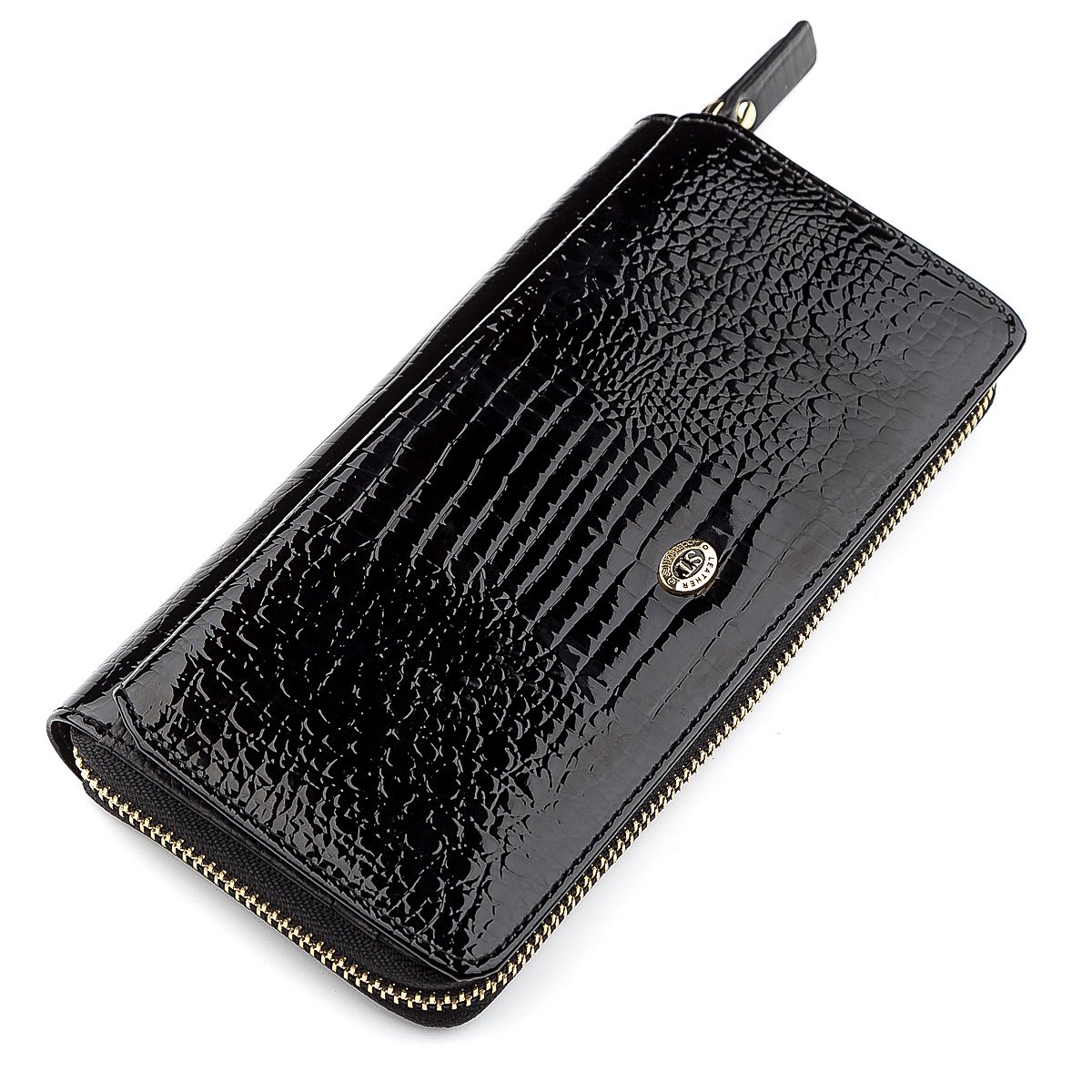 

Кошелек женский ST Leather 18437 натуральная кожа Черный