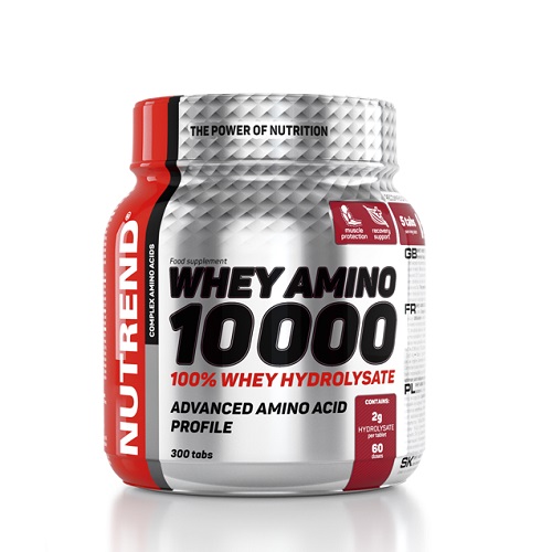 

Комплексні амінокислоти Nutrend Whey Amino 10.000, 300 таб.