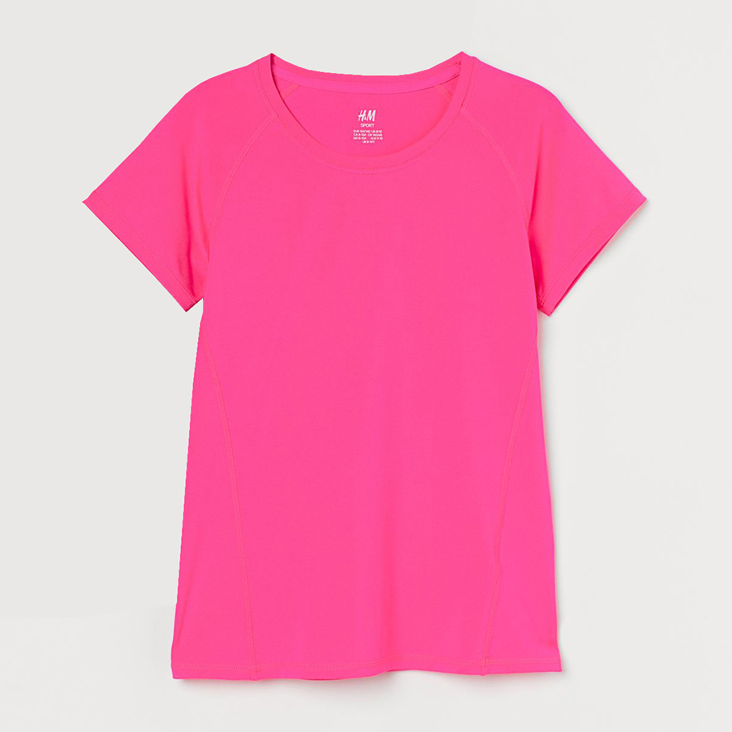 

Футболка H&M 1014253b46 134-140 см Розовая