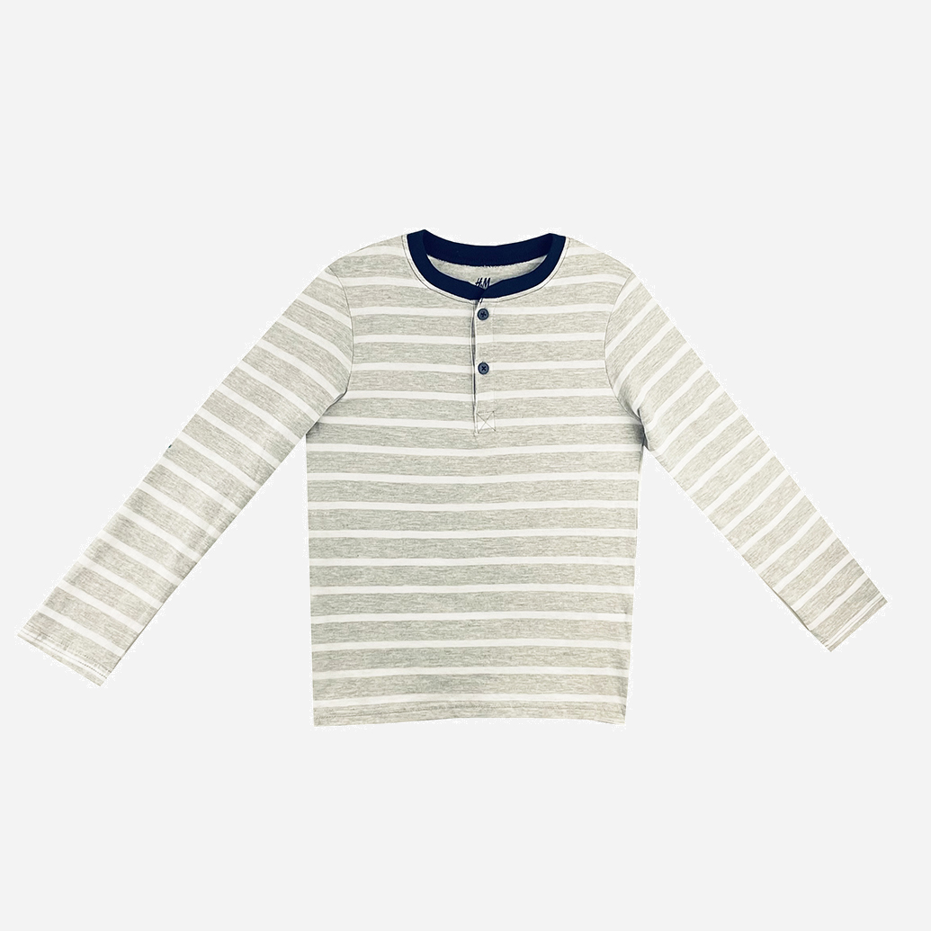 

Лонгслив H&M 580290b47 122-128 см Серый