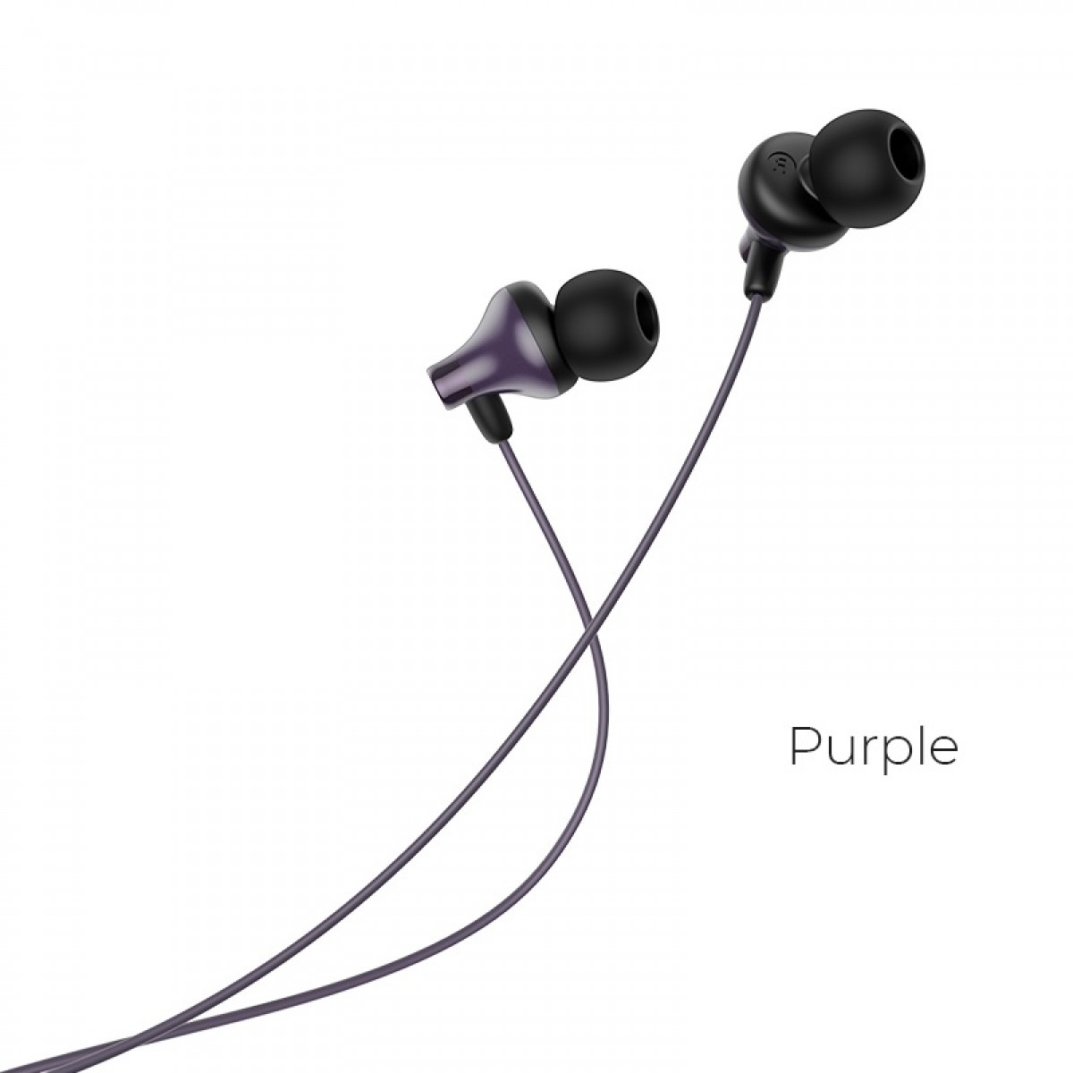 

Наушники Hoco M74 Classic universal earphones with mic(combination set) purple