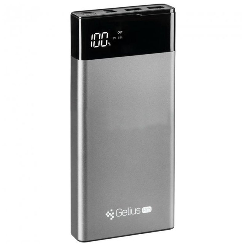 

Портативное зарядное устройство Gelius Pro Edge (V2PD) GP-PB20-007 20000mAh Серый