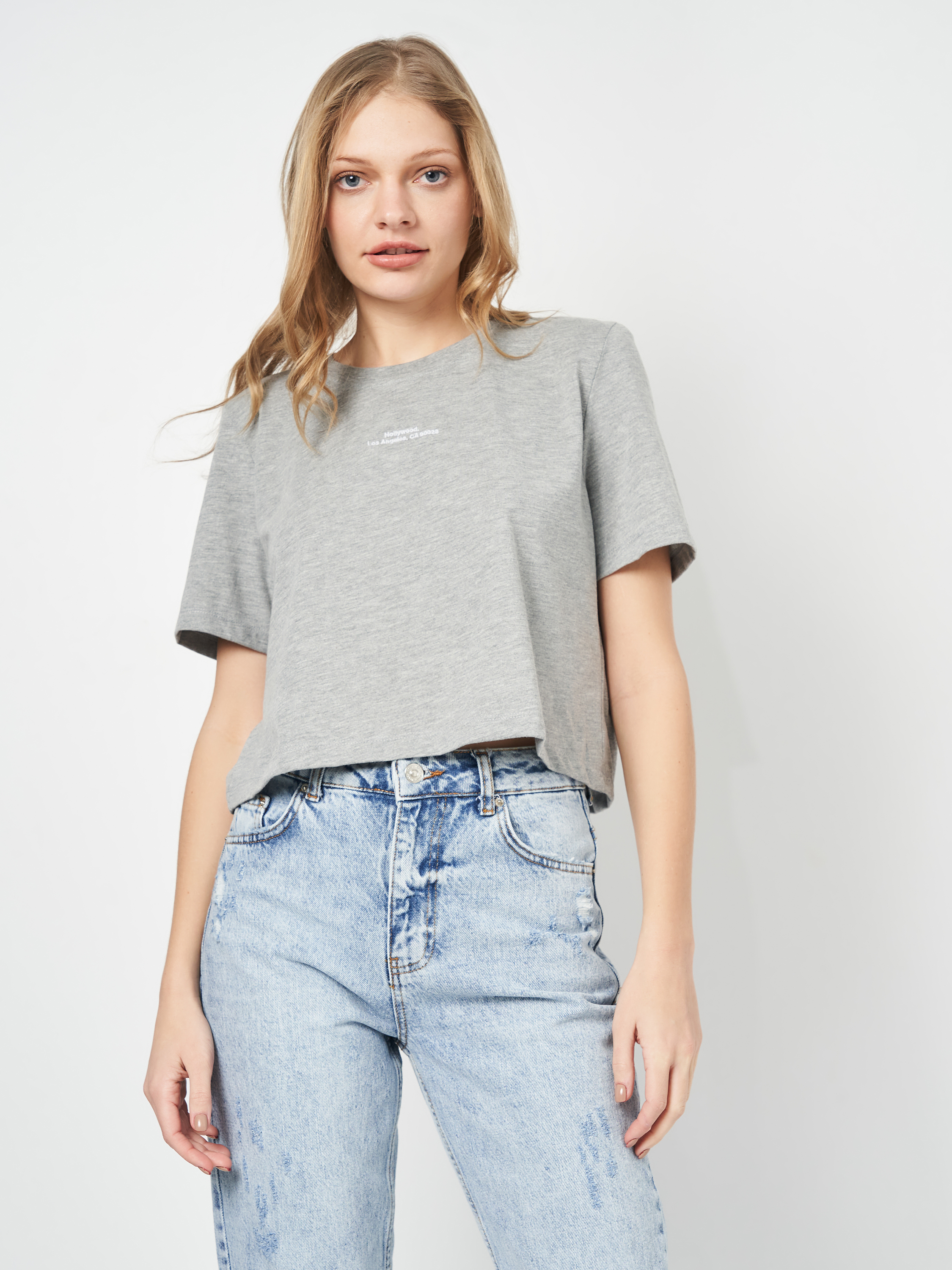 

Футболка Zara 1443/425/803  Серая, Футболка Zara 1443/425/803 L Серая