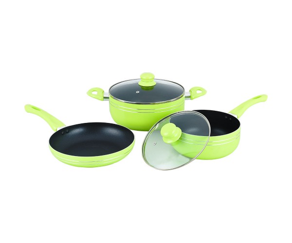 

Набор кухонной посуды с крышкой 5 предметов Gusto 20/24/24 см GT-2405/1