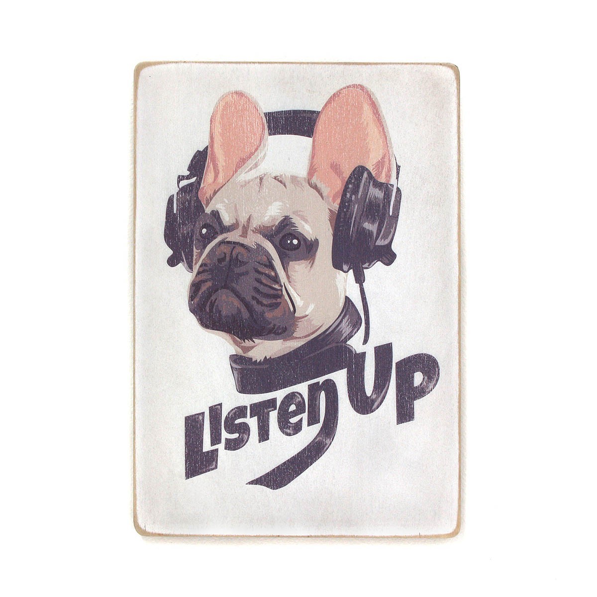 

Деревянный постер Wood Posters "Listen up" (A2 формат, фанера)