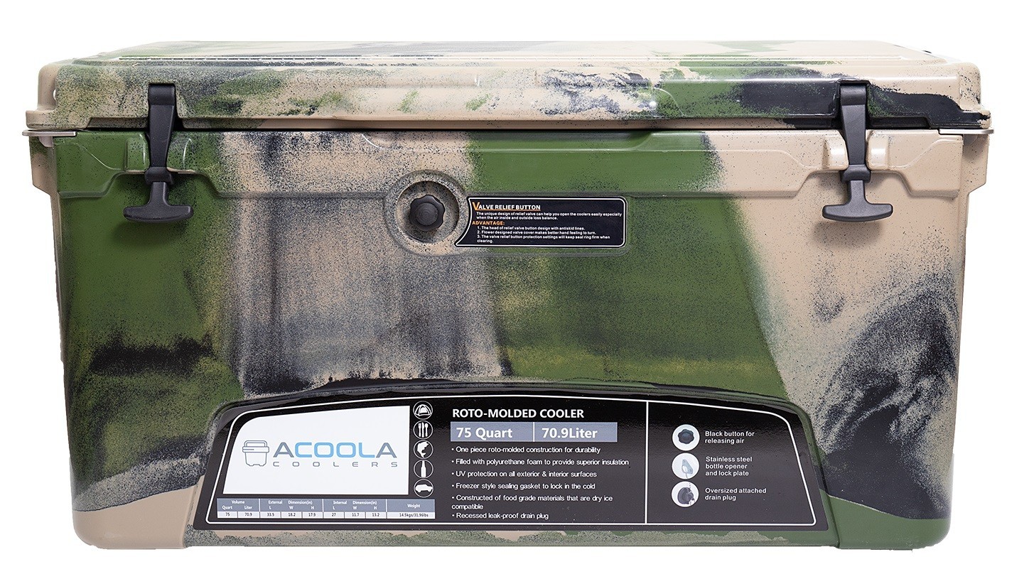 

Термоконтейнер ACOOLA 71л камуфляж (75QTAC)