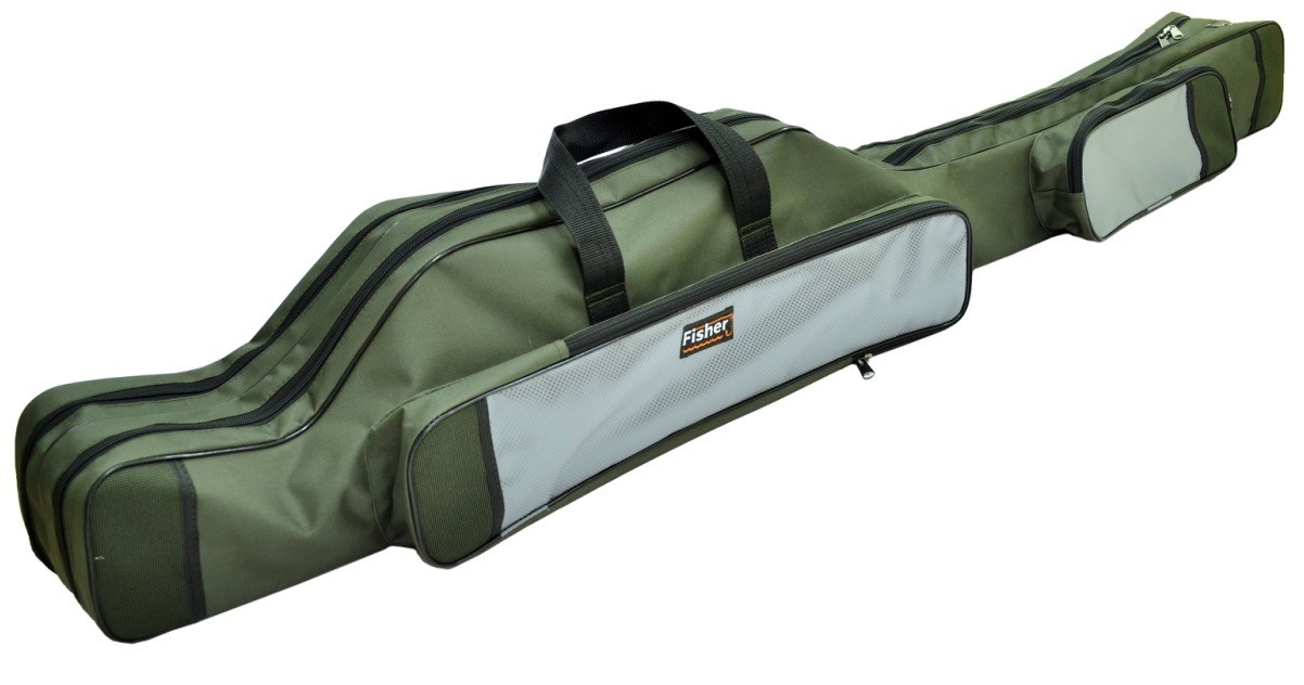 

Чехол для удилищ двух секционный Fisher 150см (K-015)
