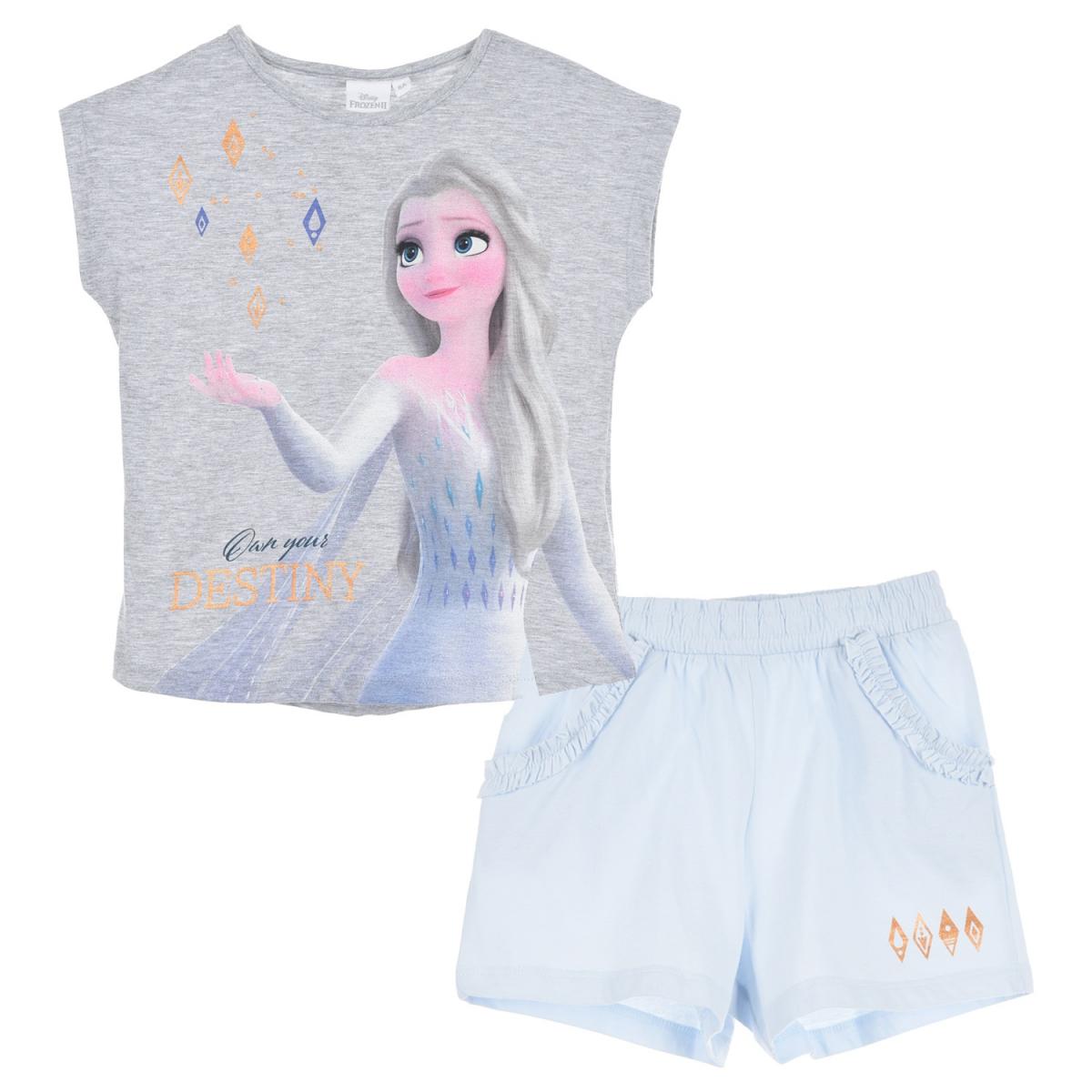 

Комплект (футболка, шорты) Disney Frozen (Холодное Cердце) 104 см Разноцвет UE10081