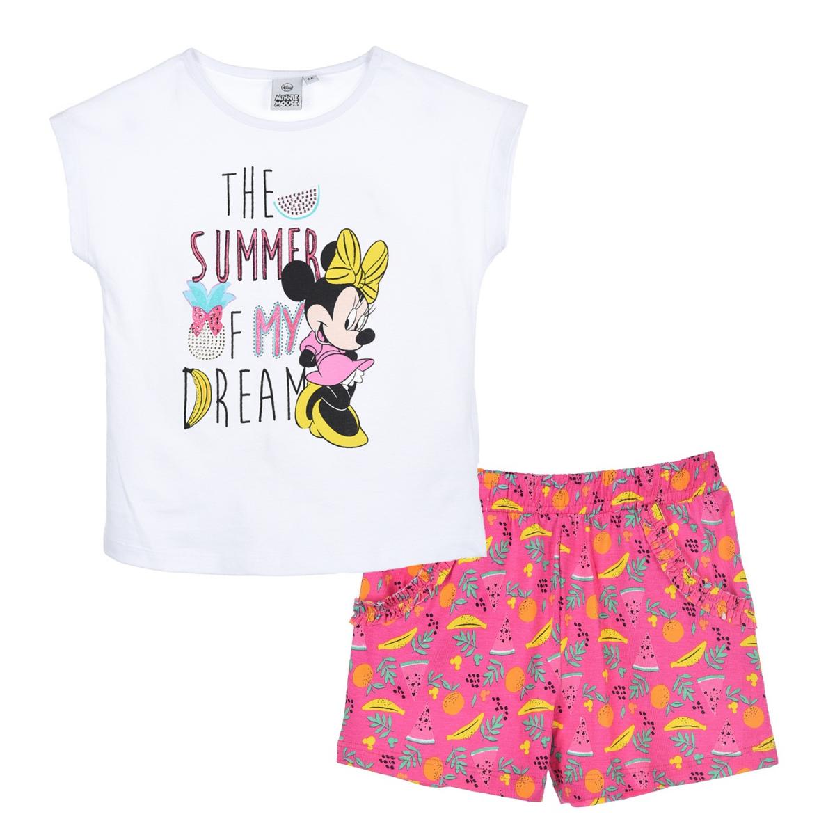 

Комплект (футболка, шорты) Disney Minnie Mouse (Минни Маус) 116 см Разноцвет UE10182