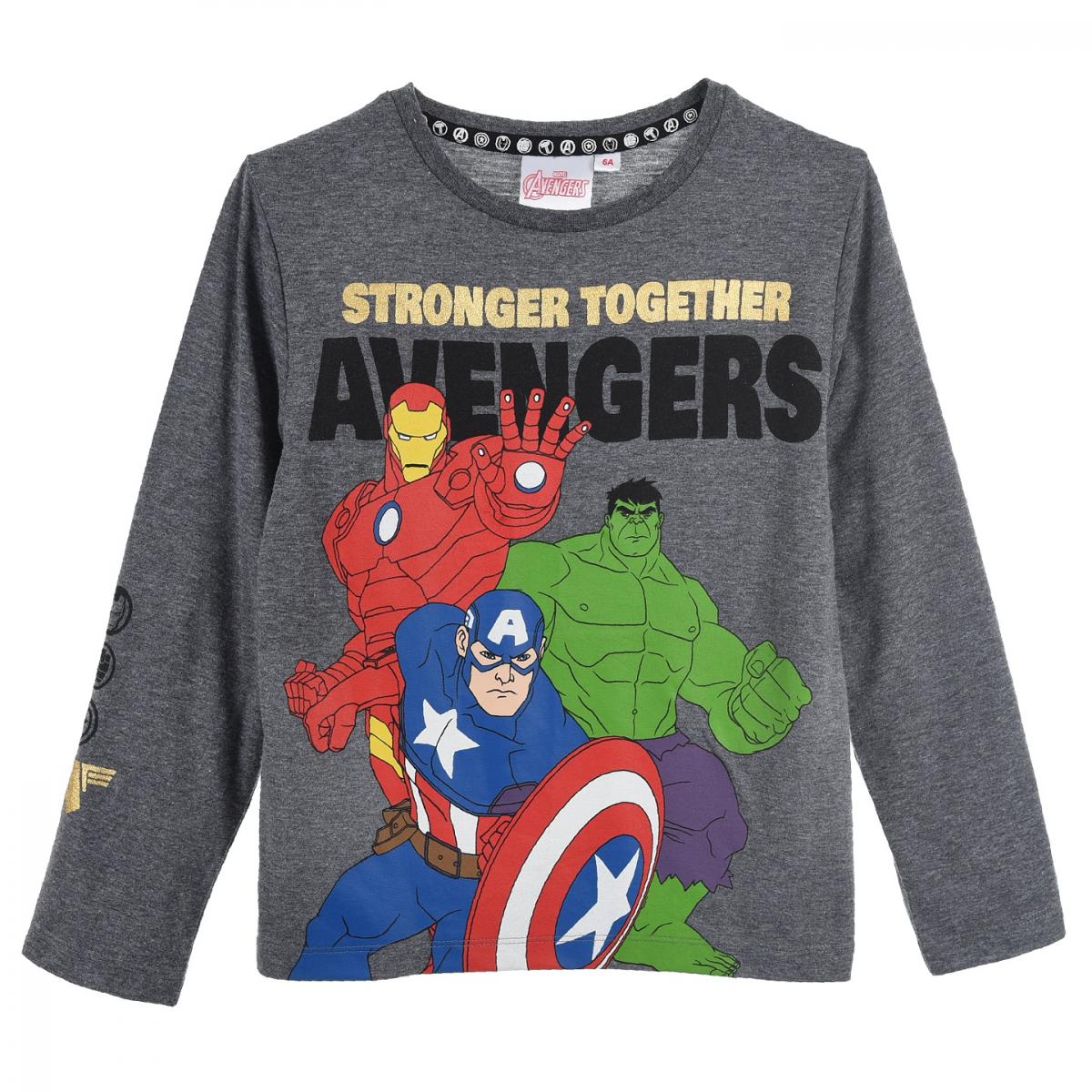 

Кофта Disney Avengers (Мстители) 116 см Серый HU12981