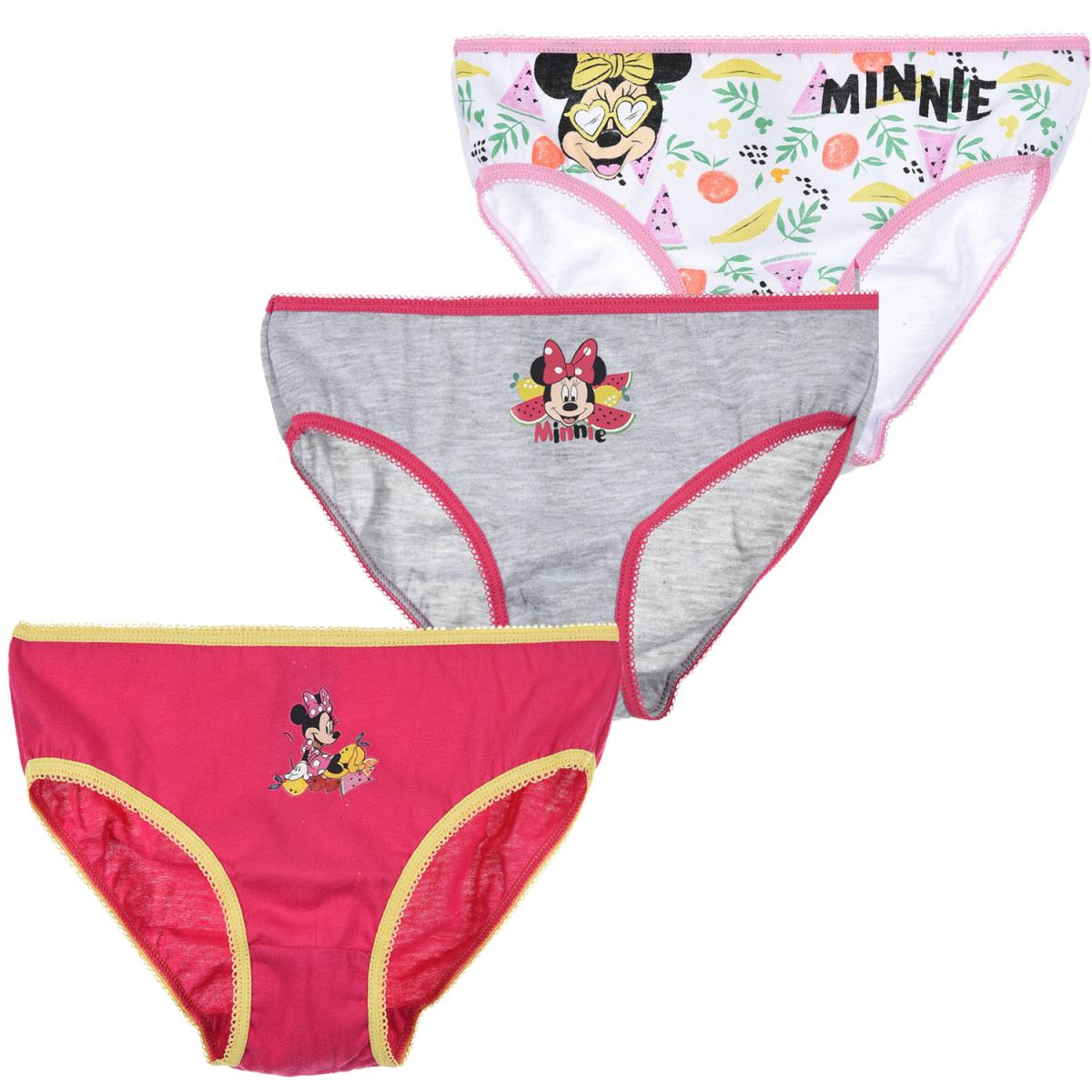 

Трусики 3 шт. Disney Minnie Mouse (Минни Маус) 116/128 см Разноцвет UE3021