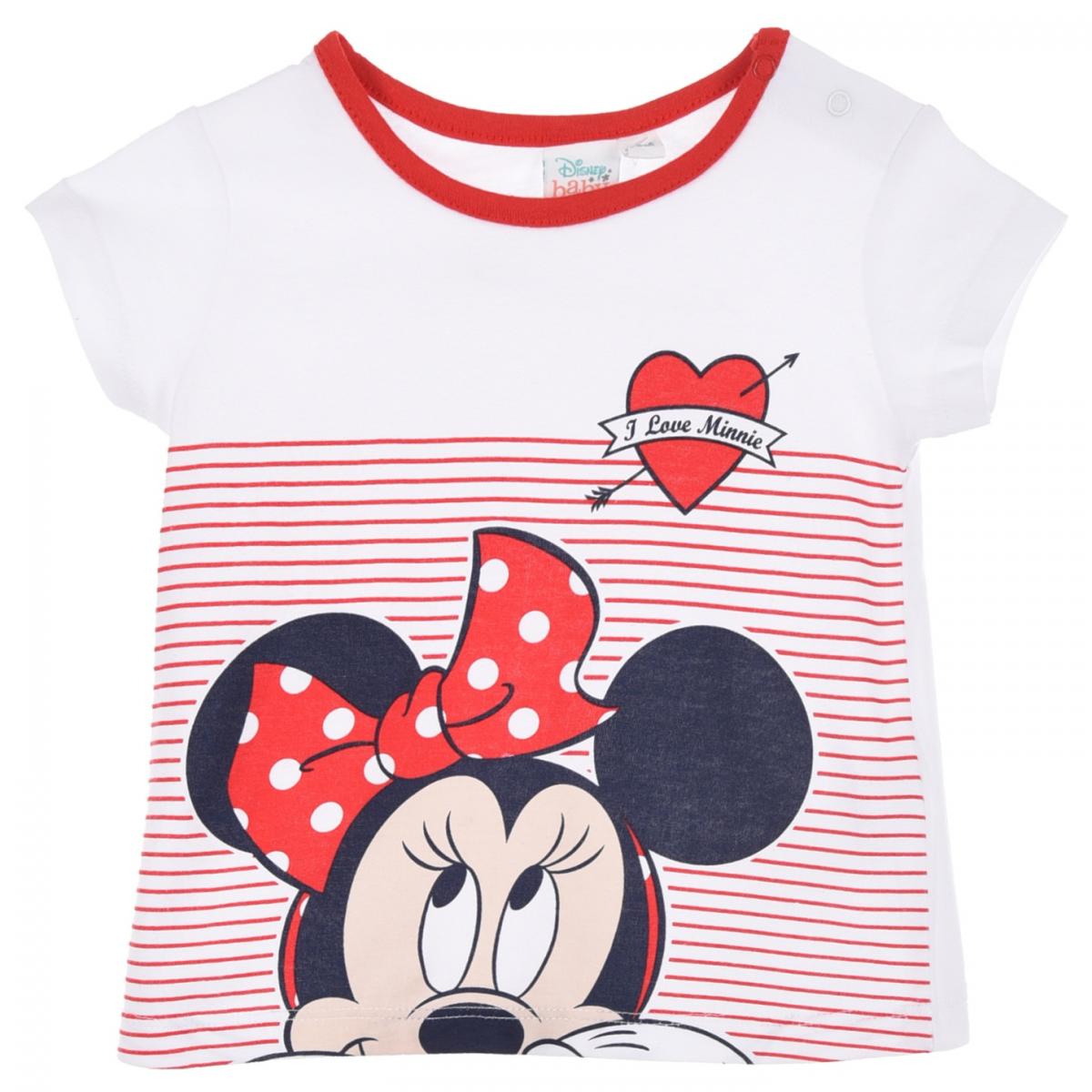 

Футболка Disney Minnie Mouse (Минни Маус) 074 см Разноцвет UE00071