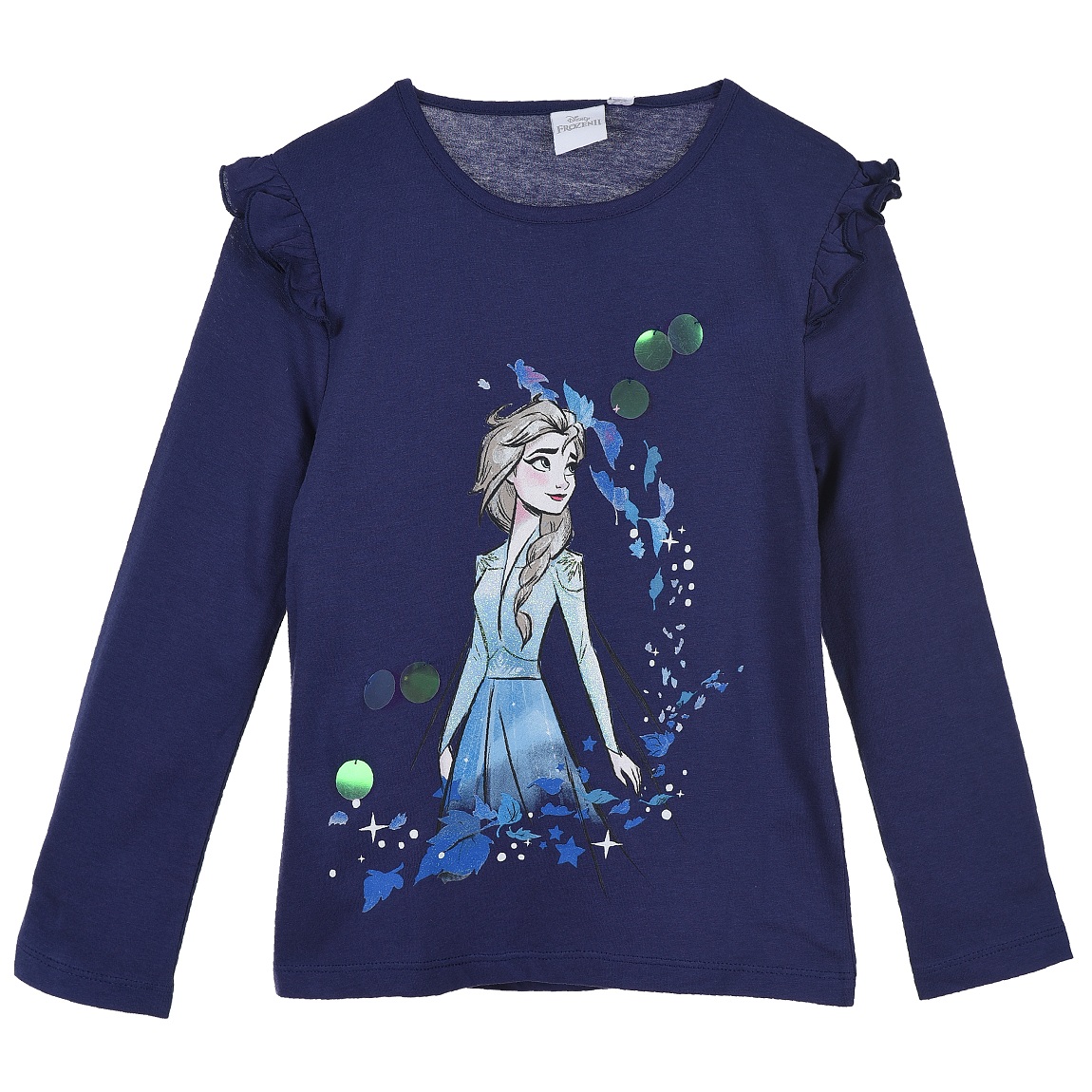 

Футболка с длинными рукавами Disney Frozen (Холодное Cердце) 110 см Синий TH10351