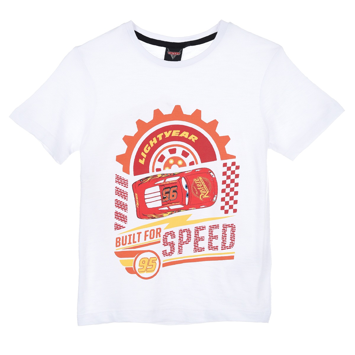 

Футболка Disney Cars (Тачки) 098 см Белый UE10811