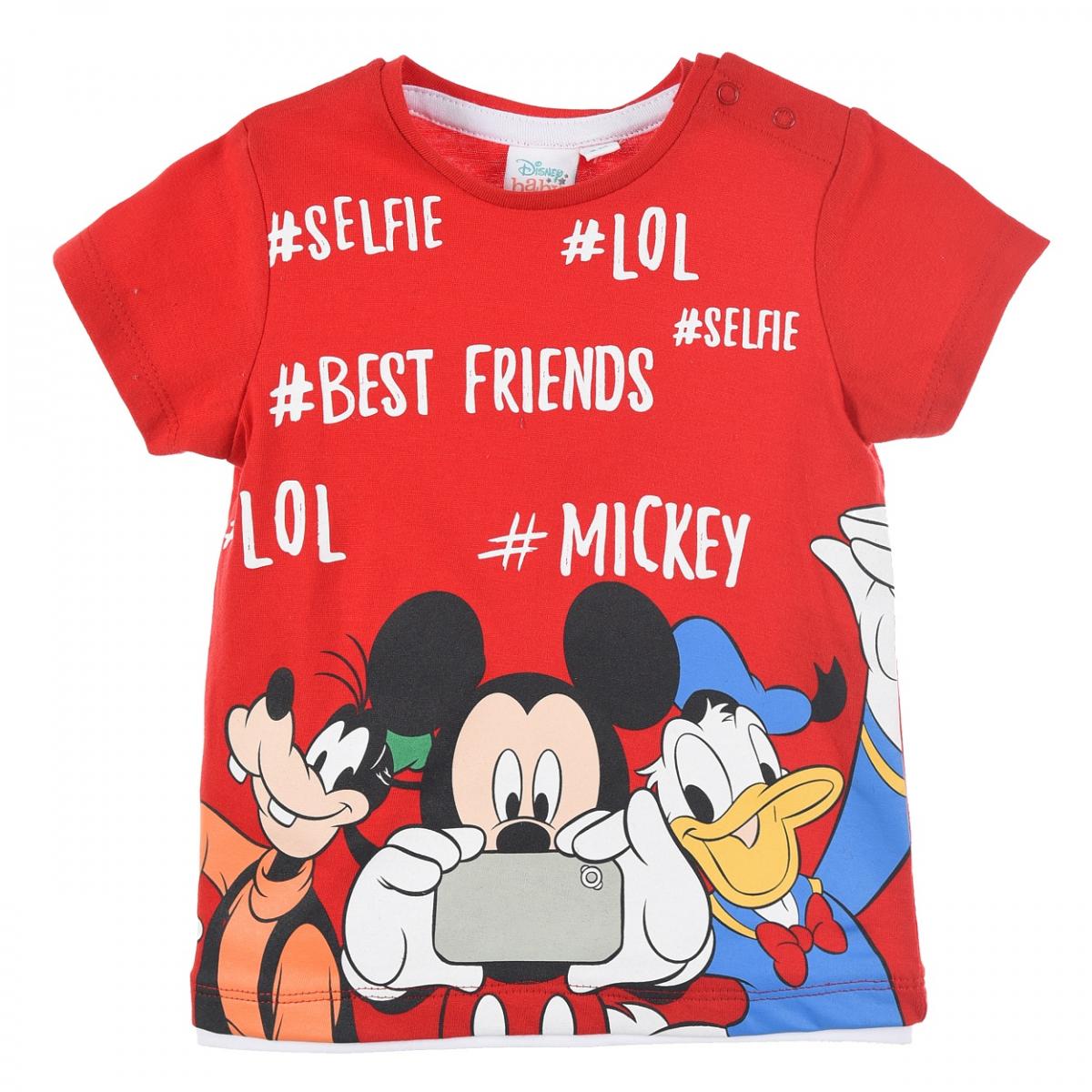 

Футболка Mickey Mouse (Микки Маус) 080 см Красный UE00641