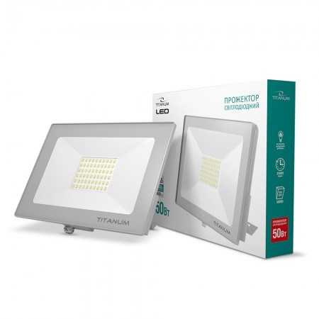 

LED прожектор TITANUM 50W 6000K TLF506 220V (TL-F506W)