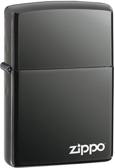 

Зажигалка Zippo Black Ice с логотипом Zippo 150ZL