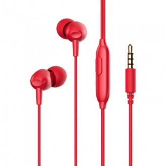 

Наушники вакуумные HAVIT HV-E48P red