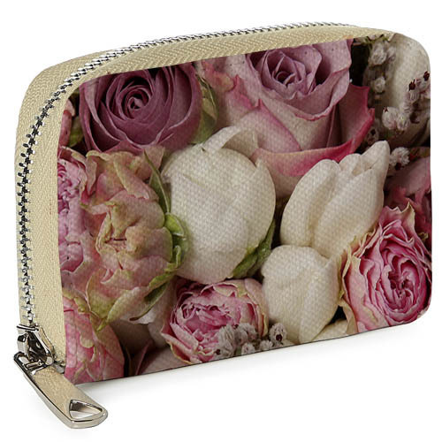 

Кошелёк на замке MINI (текстиль) Розочки Presentville 12,5х8,5 см 000175631