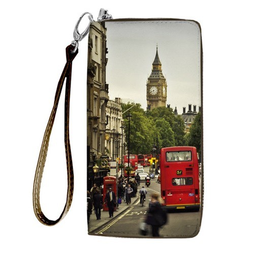 

Кошелёк на замке BIG (текстиль) London Presentville 18,5х10 см 000174549