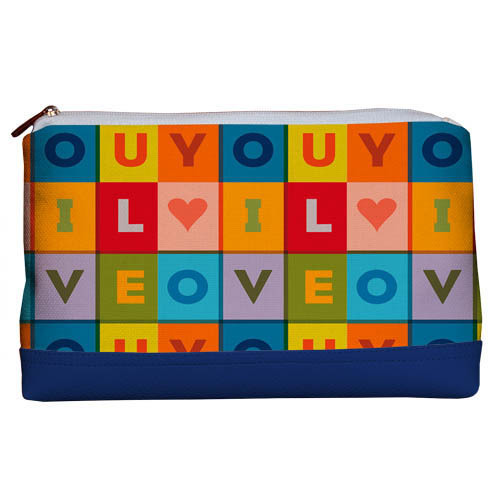 

Косметичка дорожная женская Lovely Love you Presentville 26х15х8 см 000176062