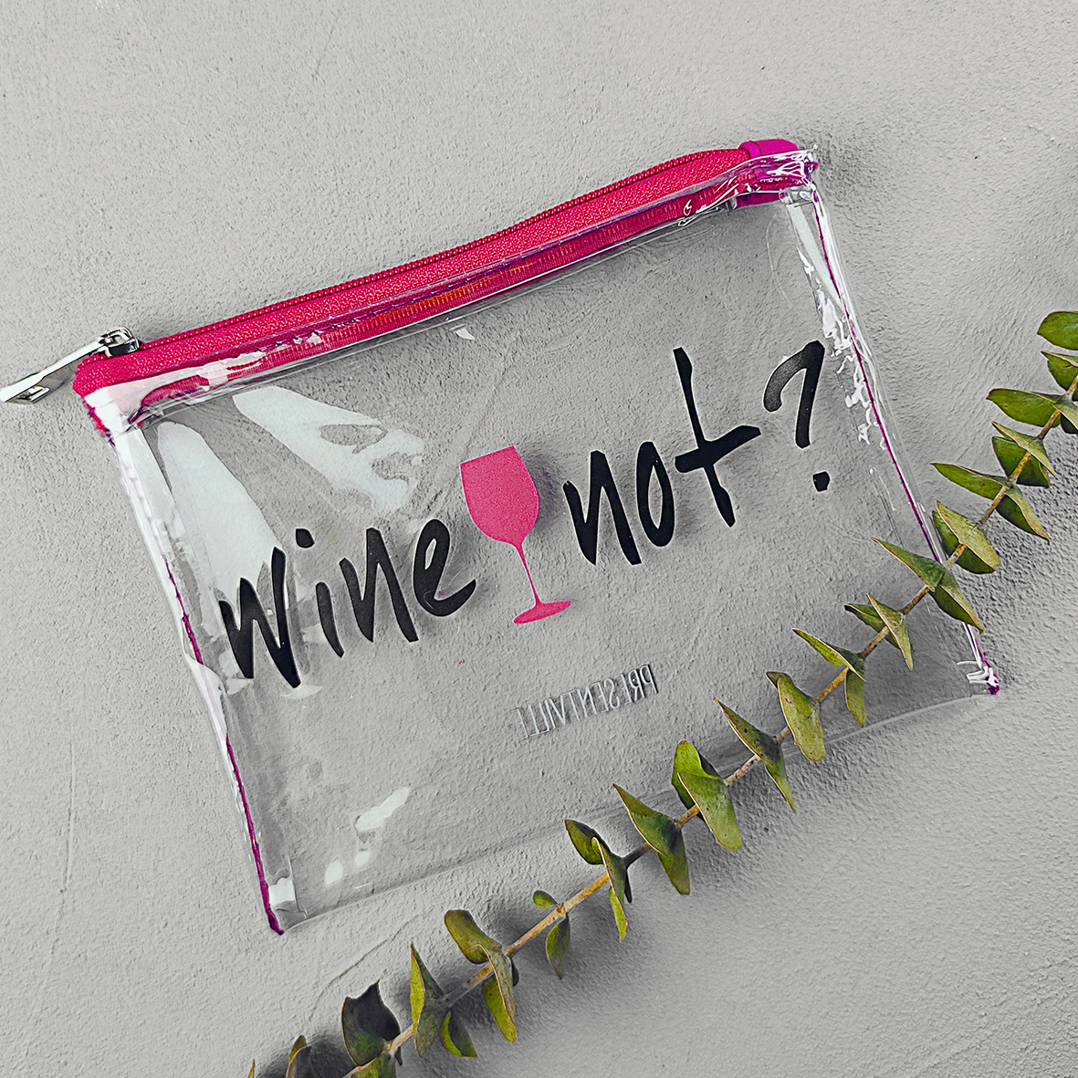 

Косметичка пластиковая прозрачная Wine not Presentville 18,5х15 см 000177162